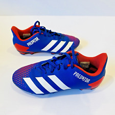 Adidas Predator Size US 4 UK 3.5 RED BLUE Football Soccer Boots VGC Unisex for sale  Shipping to South Africa