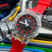 Casio G-Shock GA-2110ET-8A relógio digital vermelho cor tom terra rara GA2110, usado comprar usado  Enviando para Brazil