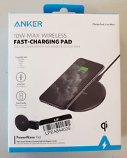 Anker 10W Max Wireless PowerWave Fast-Charging Pad | Slim Case Friendly | New for sale  Shipping to South Africa