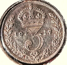1917 threepence george for sale  HUNTINGDON