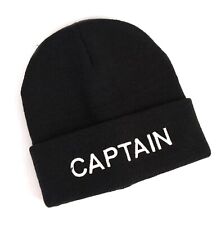 Captain knitted beanie for sale  Shipping to Ireland