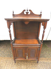 Mahogany carved cabinet for sale  HUNTINGDON