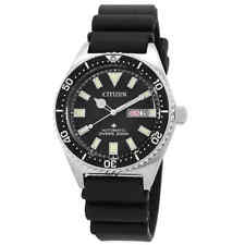 Usado, Relógio masculino Citizen Promaster mergulhador automático mostrador preto NY0120-01E comprar usado  Enviando para Brazil