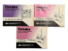 CONJUNTO DE 3 manuais de controle de rádio proporcional digital Futaba Industries comprar usado  Enviando para Brazil