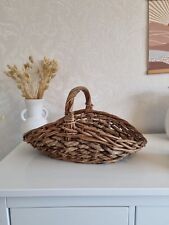 Vintage wicker trug for sale  STOCKTON-ON-TEES