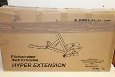 MAXXUS Hyperextension Back Trainer Adjustable up to 150 kg Abdominal Trainer New  for sale  Shipping to South Africa