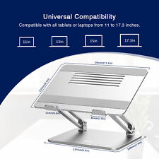 Suporte para laptop ergonômico portátil riser altura ajustável suporte para laptop comprar usado  Enviando para Brazil