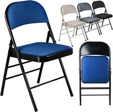Folding chairs padded for sale  SALFORD