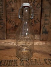 Cerca de 1940 George Bacon garrafa de um quarto LEITE ABSOLUTAMENTE PURO, usado comprar usado  Enviando para Brazil