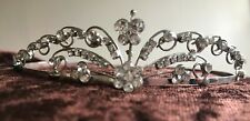 Silver swarovski tiara for sale  GREAT YARMOUTH