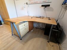 Schreibtisch buche stahlrohr gebraucht kaufen  Bonn