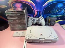 Sony PlayStation 1 PS1 Bundle 3 Memory Cards,games, 1 Controller, used for sale  Shipping to South Africa