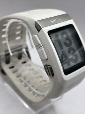 Nike+ SportWatch WM0069 GPS relógio de corrida alimentado por TomTom branco - funcionando comprar usado  Enviando para Brazil