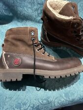 Timberland brown leather for sale  LONDON
