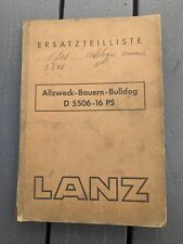 Lanz bulldog 5506 d'occasion  Expédié en Belgium