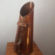 copper coal scuttle for sale  Shipping to Ireland