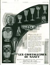Publicité ancienne cristaller d'occasion  France
