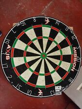 Dart Board Mission Axis Tri Wire player Level Dartboard, used for sale  Shipping to South Africa