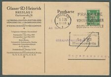 Breslau postkarte eingangsstem gebraucht kaufen  Bad Münstereifel