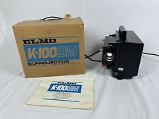  Vintage Elmo K-100 SM Dual 8mm Movie Projector  (Pls Read  Desc) for sale  Shipping to South Africa