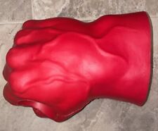 Giant Red Fan Fist Drink Holder Can Bottle Beer Foam Cooler Kooler hulk Koozie for sale  Shipping to South Africa