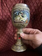 Gothic dragon goblet for sale  STOKE-ON-TRENT