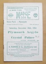 Plymouth argyle crystal for sale  RYE