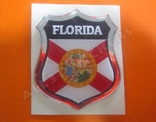 3D Emblem Adesivo Bandeira Resina Com Cúpula Florida-Eua Adesivo Decalque Vinil comprar usado  Enviando para Brazil