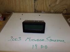 Mitsubishi spacestar clock for sale  ETCHINGHAM