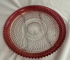 platters 3 glass three for sale  Ackley
