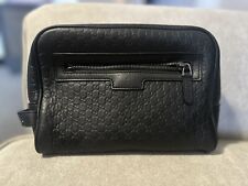 Gucci black leather for sale  EXETER