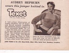 Audrey hepburn advert for sale  PRESTON
