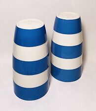 Used, TG GREEN CORNISHWARE BLUE AND WHITE SALT AND PEPPER SHAKERS BACKSTAMP for sale  Shipping to South Africa