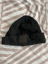 Superdry grey beanie for sale  LANCING