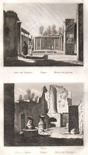 Usado, 1835 Pompei casa del Questore e Forno bulino comprar usado  Enviando para Brazil