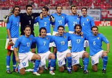 Maglia nazionale Italia kombat kappa world cup 2002 totti del piero vieri Tg L usato  Italia