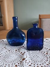 Decorative blue bottles for sale  COLCHESTER