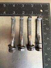 Lot of 4 Rockwell delta 40-440 24" scroll saw stand J bolts hold down clamps for sale  Shipping to South Africa