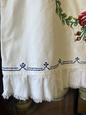 Falda blanca bordada vintage objetos necesarios Suze M segunda mano  Embacar hacia Argentina