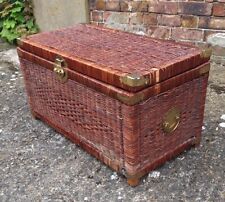 Vintage brown rattan for sale  TELFORD