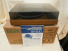 Rotel rp1500 turntable for sale  BIRMINGHAM