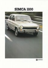 Simca 1100 sedan d'occasion  Expédié en Belgium