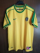 Usado, Camiseta deportiva Nike Brazil Home 1998 talla L camisa fútbol fútbol vintage segunda mano  Embacar hacia Argentina