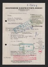 Herford rechnung 1959 gebraucht kaufen  Leipzig