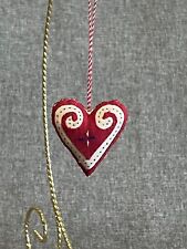 Heart ornament hmong for sale  West Rutland