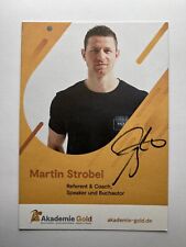 Autografo martin strobel usato  Guidonia Montecelio