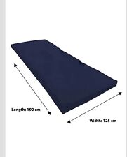Roupa de cama futon de algodão retardante de fogo cinza preto marinho 75cm X 190  comprar usado  Enviando para Brazil