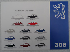 Peugeot 306 colours d'occasion  Expédié en Belgium