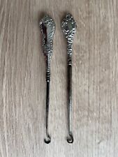 Two silver handled for sale  NORTHALLERTON