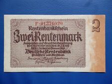Rentenmark 1937 unc gebraucht kaufen  Deutschland